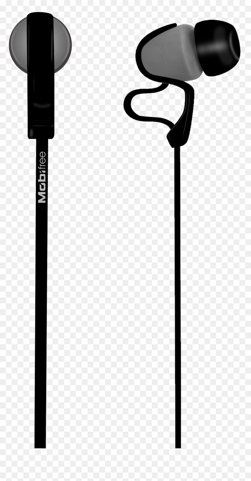 Audífonos In-ear Con Micrófono Colección Urban Kaos - Audifonos Png, Transparent Png - microfono png
