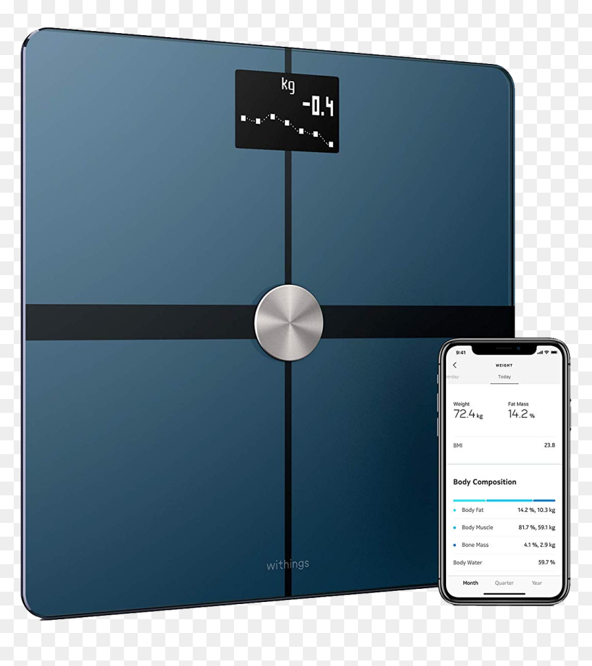Withings Body+ Smart Body Composition Wi Fi Digital, HD Png Download - gadgets png
