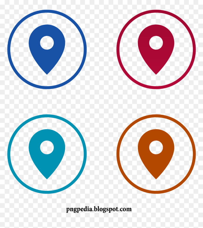 Circle, HD Png Download - address icon png