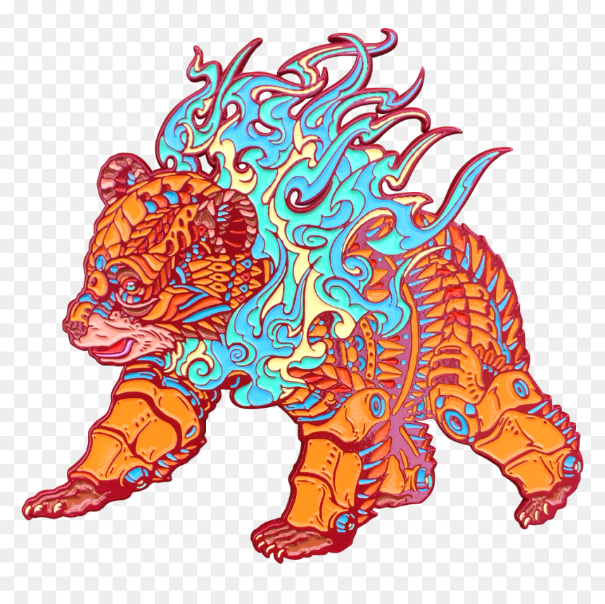 Lava Cub Pin - Illustration, HD Png Download - lava png