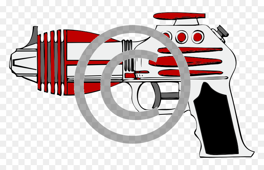 Laser Gun Transparent Background, HD Png Download - ray gun png