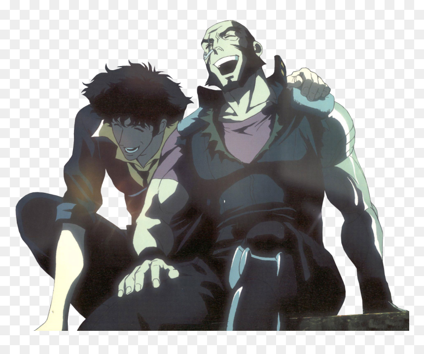 Transparent Png Of Spike And Jet From Cowboy Bebop - Cowboy Bebop Spike And Jet, Png Download - spike png