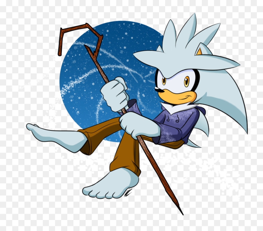Silver As Jack Frost By - Cartoon, HD Png Download - frost border png