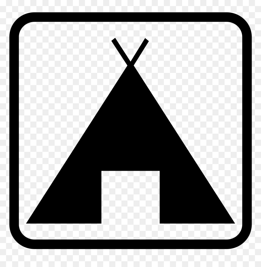 Pictogramme Camping Clip Arts - Camping Clip Art, HD Png Download - camping png