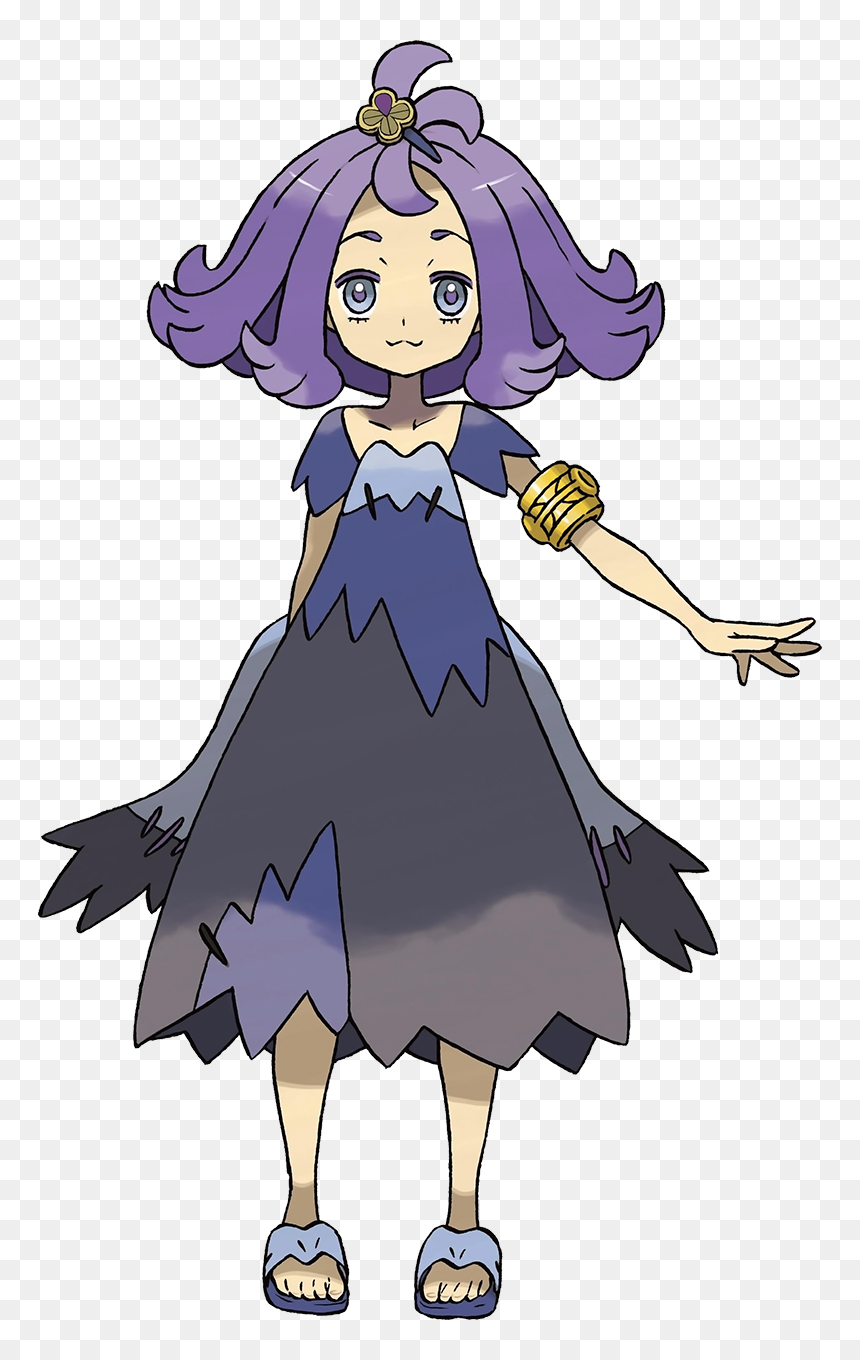 Sun Moon Acerola - Pokemon Sun And Moon Acerola, HD Png Download - mimikyu png