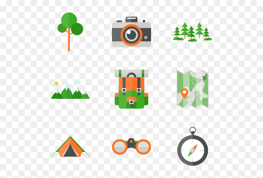 217 Camping Icon Packs - Camping Icon Vector Png, Transparent Png - camping png
