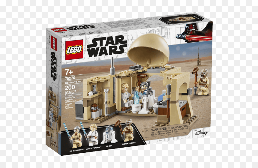 Obi Wan Hut Lego, HD Png Download - obi wan kenobi png