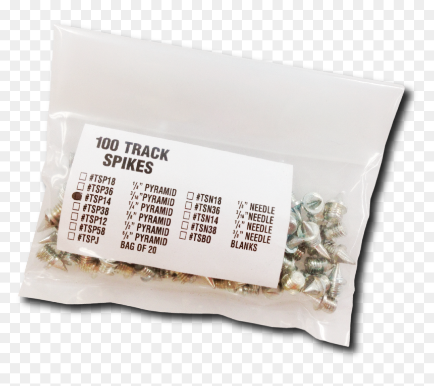 Track Spikes In Bulk - Cushion, HD Png Download - spikes png