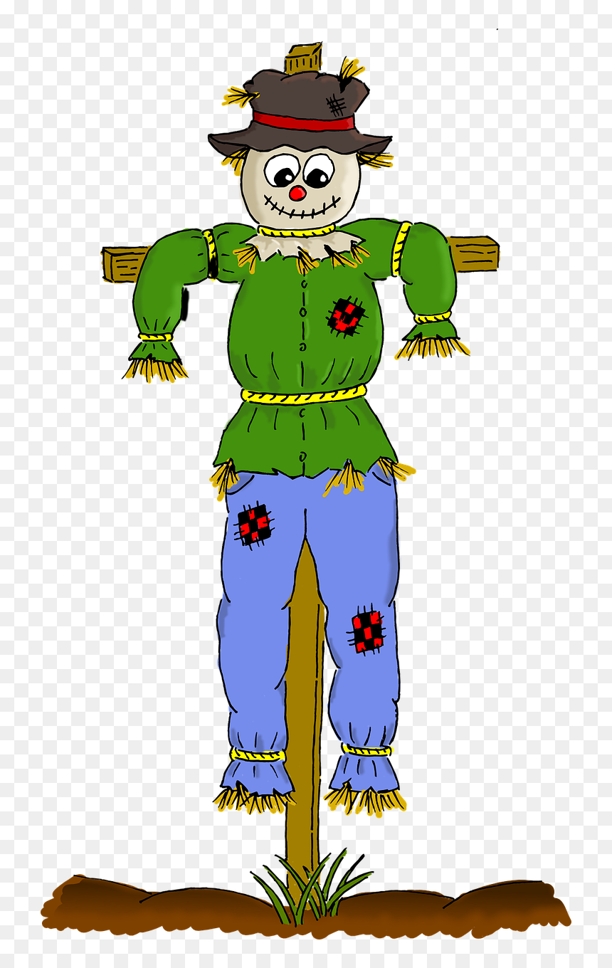 Clipart Scarecrow, HD Png Download - scarecrow png