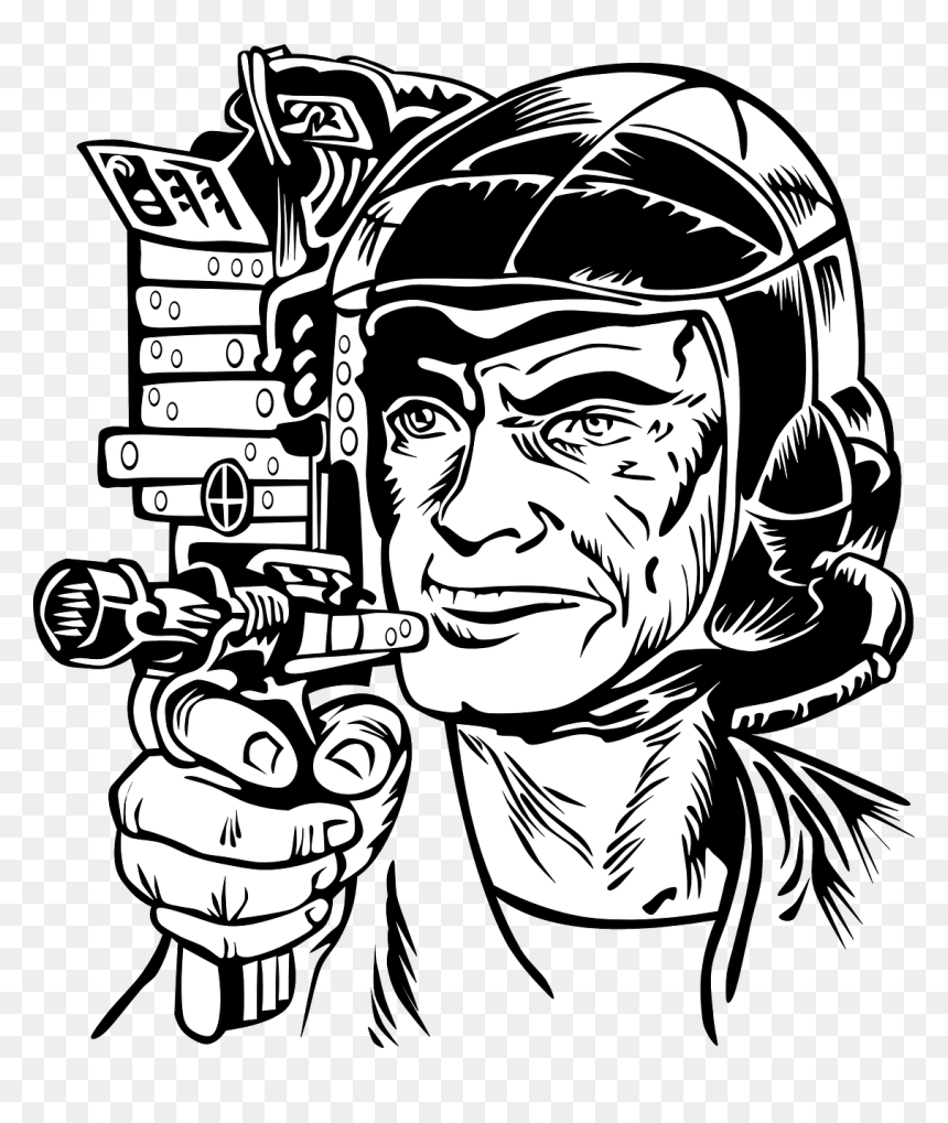 Sci Fi Clip Art, HD Png Download - ray gun png