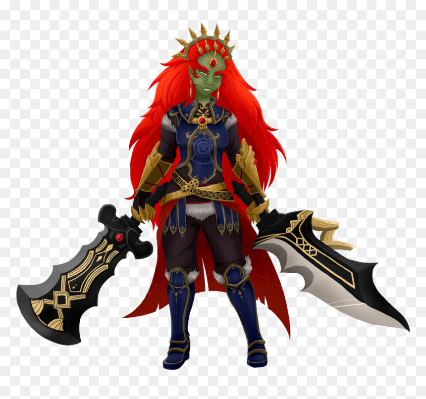 Female Ganondorf - Ganondorf Transparent, HD Png Download - ganondorf png