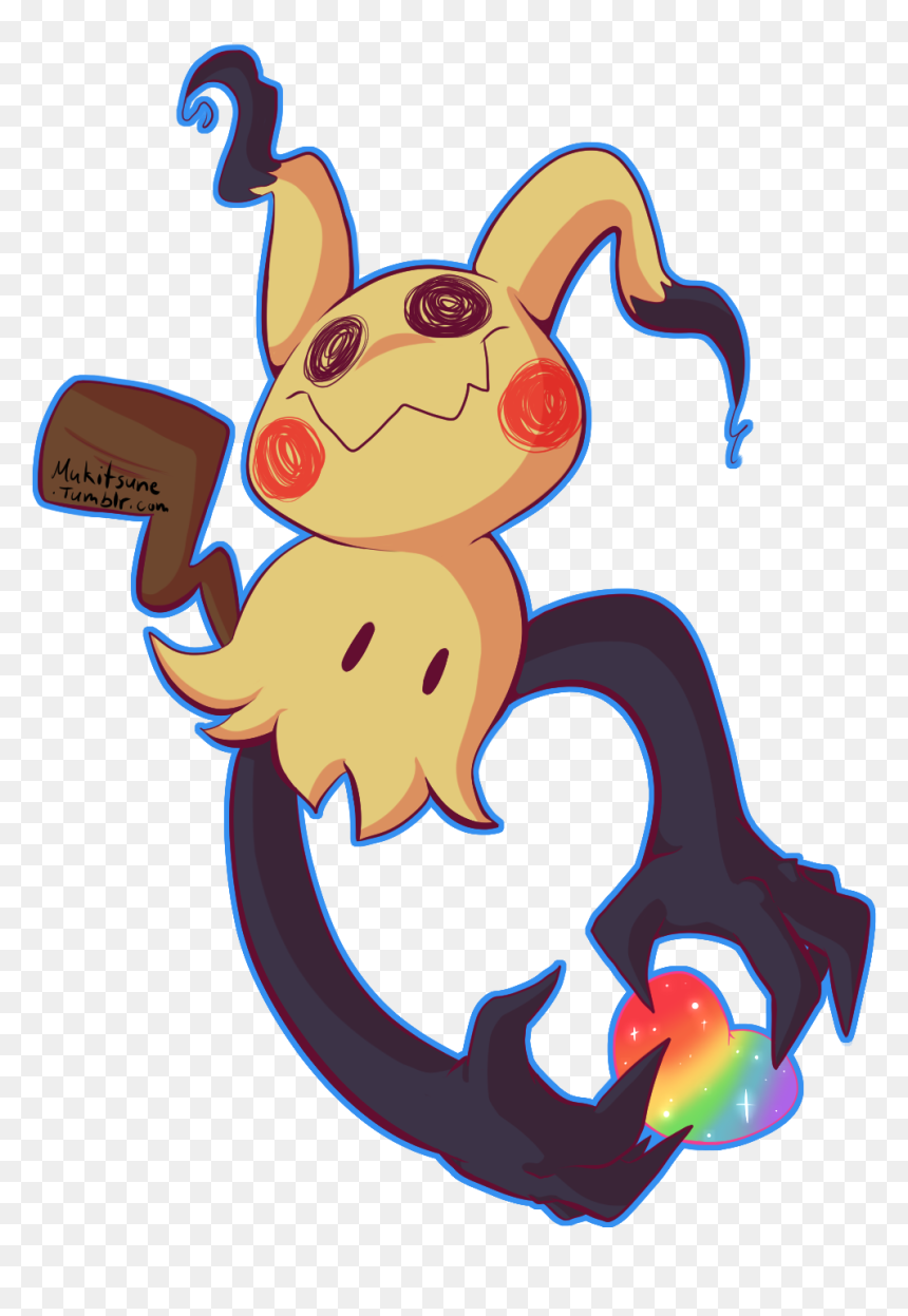 Mimikyu - Cartoon, HD Png Download - mimikyu png