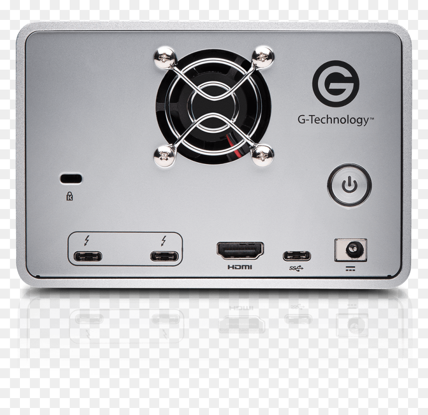 G Raid Thunderbolt 3 Removable Rear - G Raid With Thunderbolt 3, HD Png Download - thunderbolt png