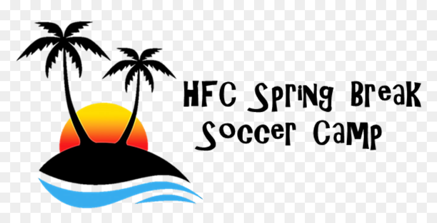 7 Spring Break Camp Clipart - Island, HD Png Download - spring break png