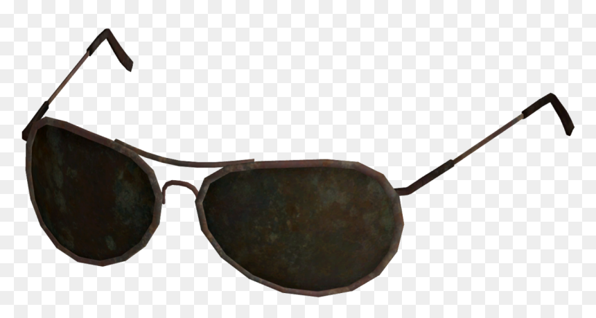 Authority Glasses New Vegas, HD Png Download - pixel sunglasses png