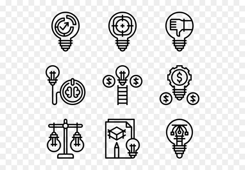 Future Icons, HD Png Download - lightbulb icon png