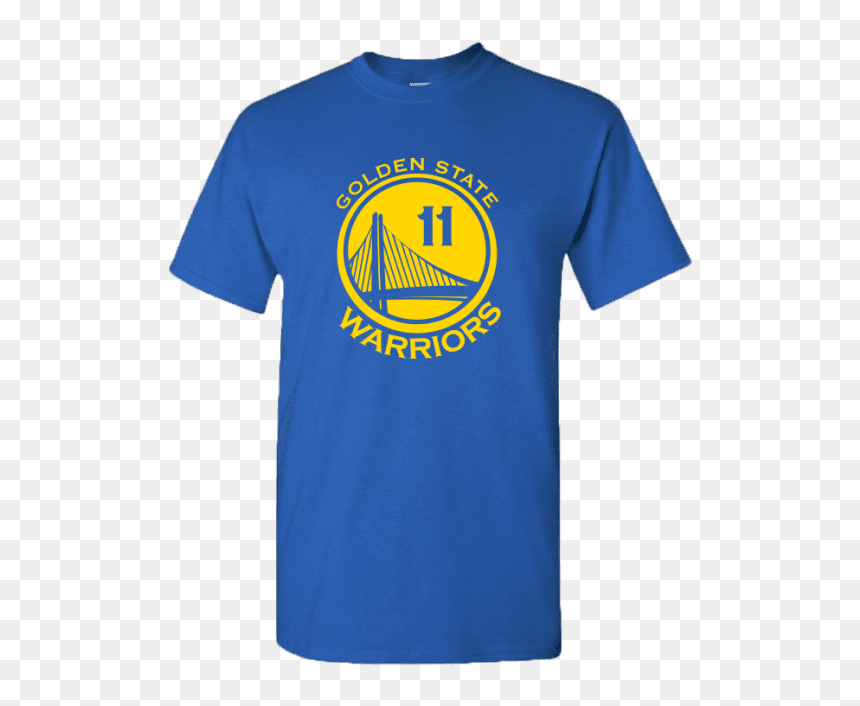 Men"s Golden State Warriors Kay Thompson Jersey T-shirt - Emblem, HD Png Download - golden state warriors png