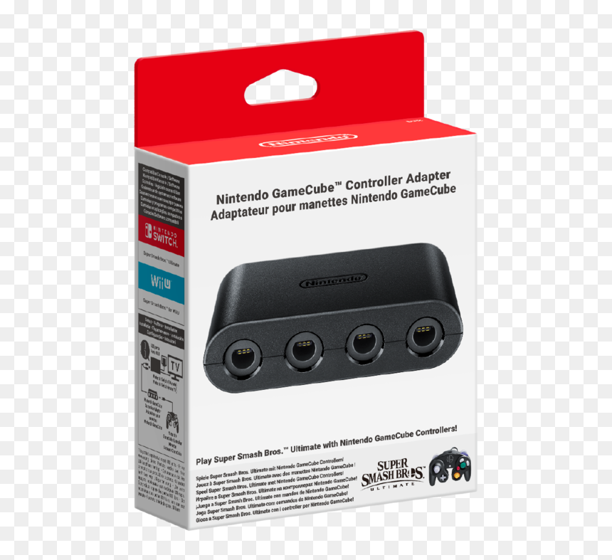 Gamecube Controller Adapter"
 Srcset="data - Super Smash Bros Ultimate Gamecube Adapter, HD Png Download - gamecube png