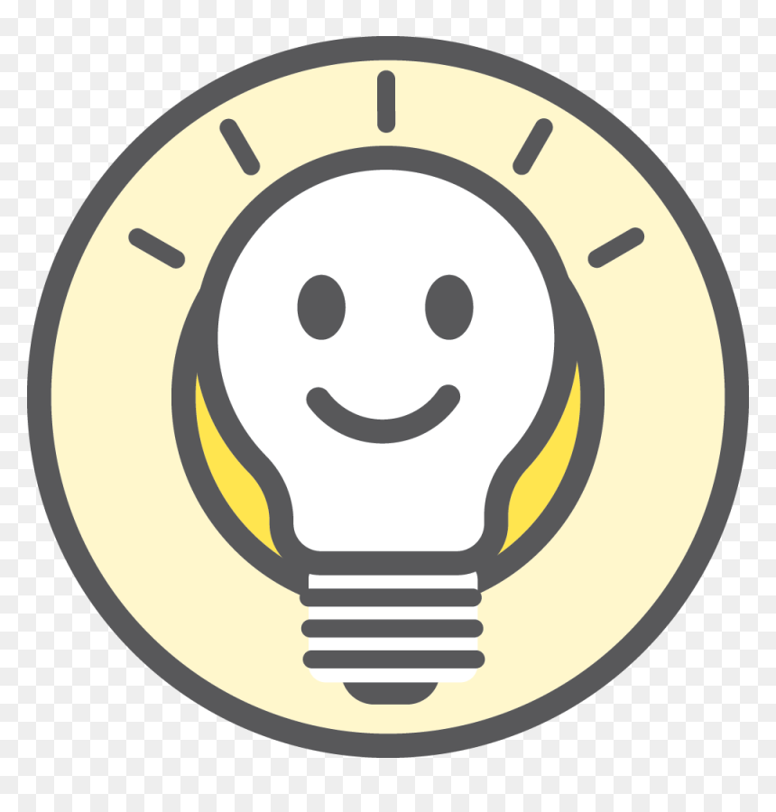 Lightbulb 4c Icon - Icono Salida Del Sol, HD Png Download - lightbulb icon png