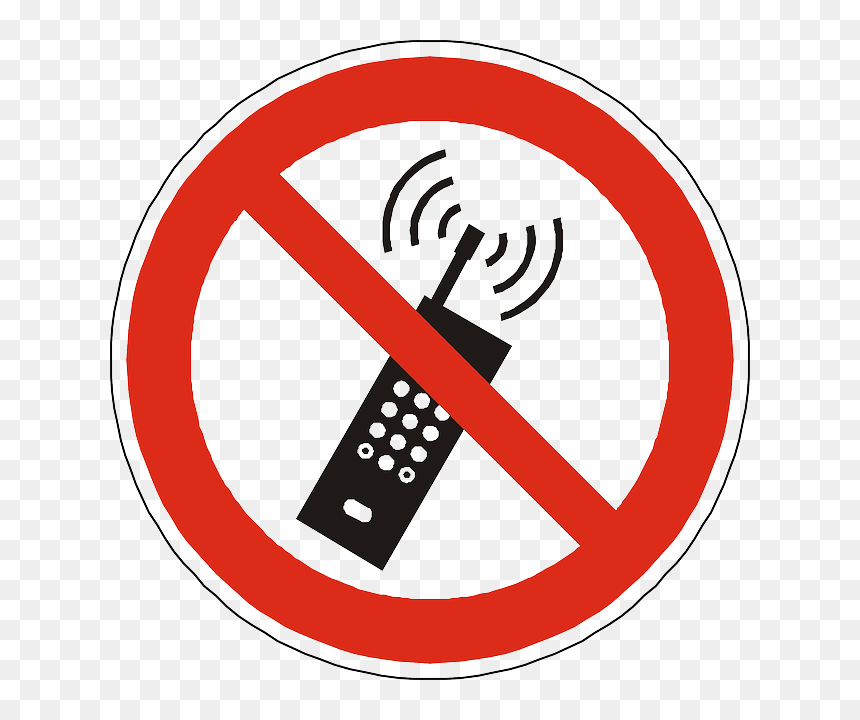 Handys Mobil Verboten Nicht - No Time Icon Png, Transparent Png - celular png