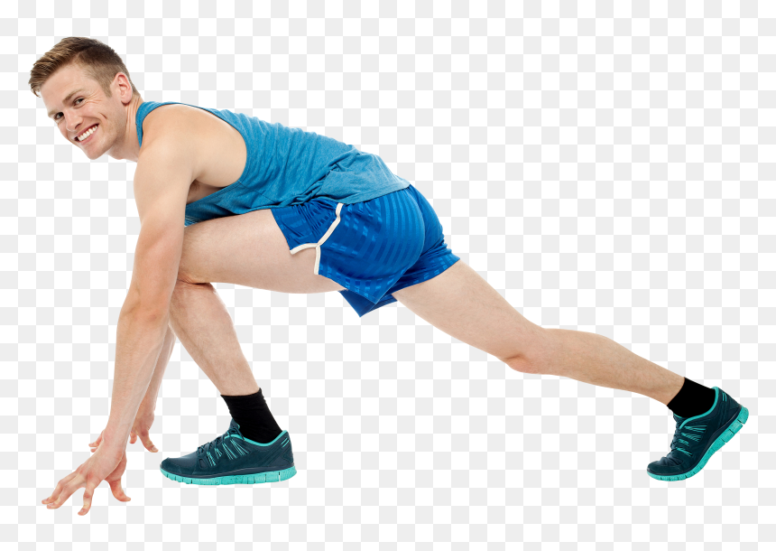Men Athletiic Png, Transparent Png - exercise png