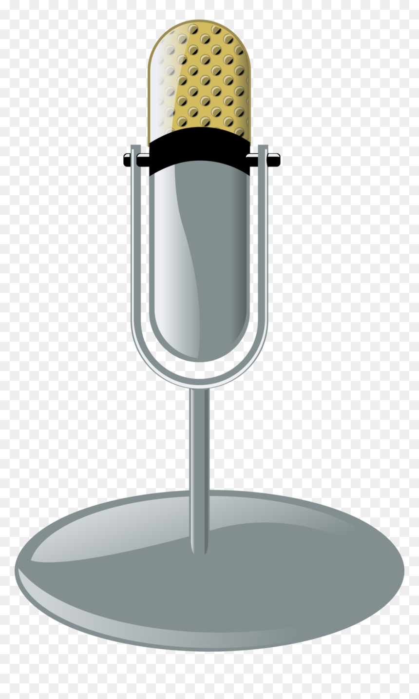Microphone Vector Illustration - Microphone Clip Art, HD Png Download - microfono png