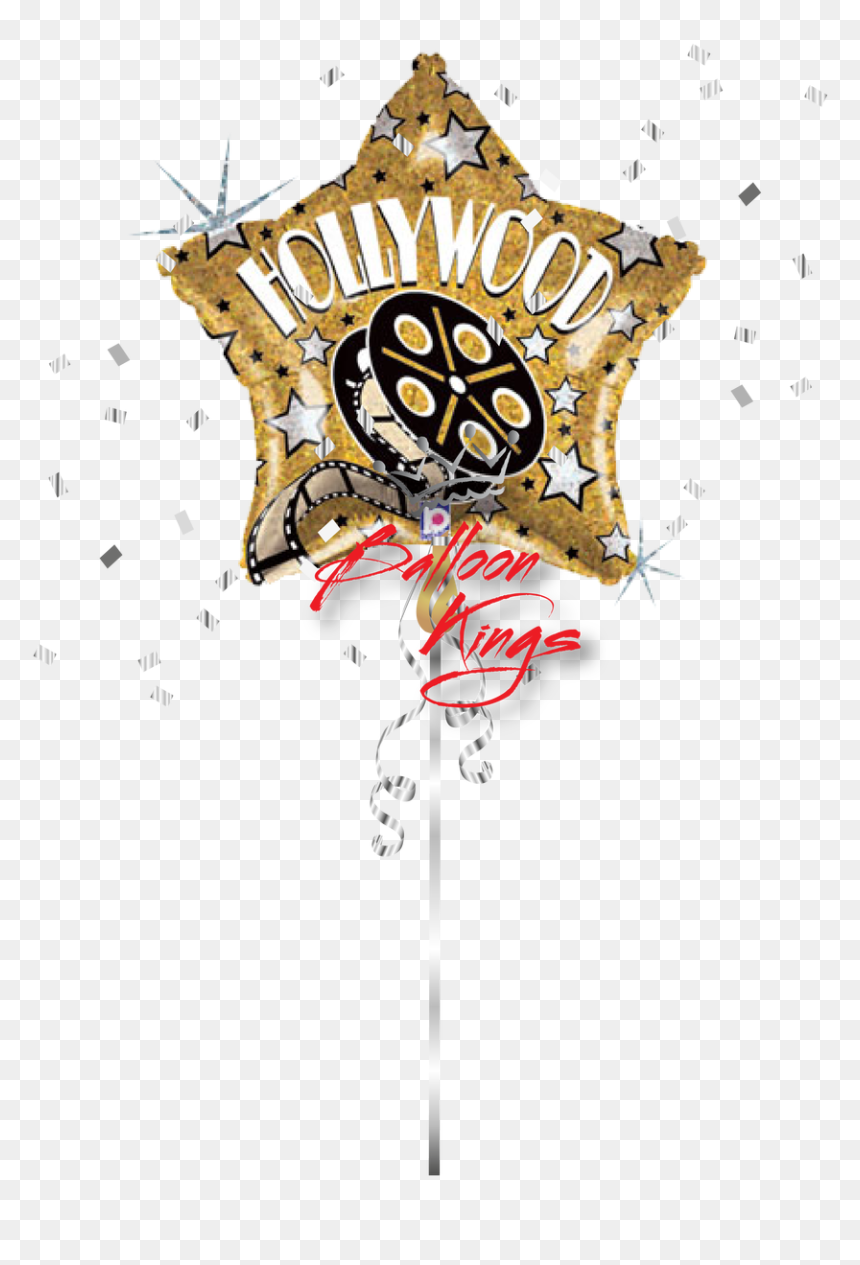 Hollywood Balloon , Png Download - Balão De Hollywood, Transparent Png - hollywood png