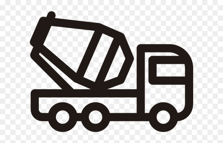 Concrete Cement Mixers Construction Aggregate Industry - Concrete, HD Png Download - concrete png