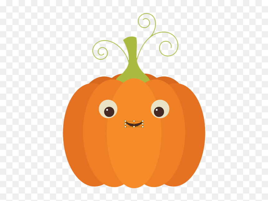 Cute Pumpkin Png File - Small Pumpkin Clip Art, Transparent Png - cute pumpkin png