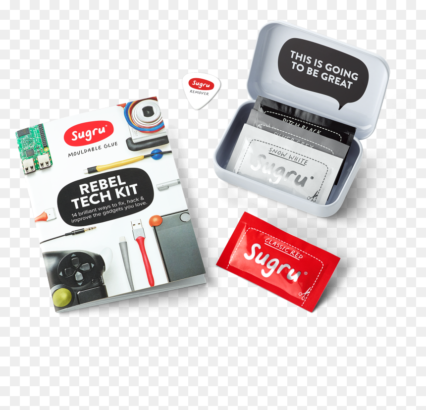 Sugru Rebel Tech Kit - Sugru, HD Png Download - gadgets png
