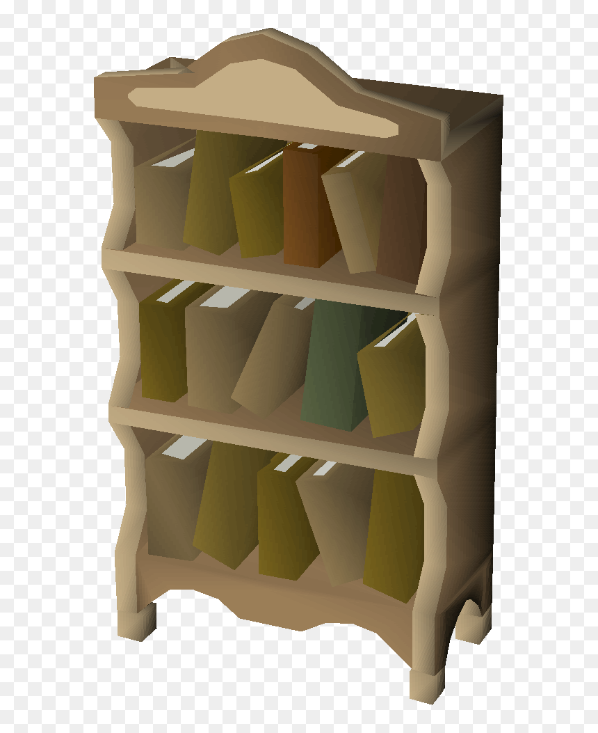 Old School Runescape Wiki - Shelf, HD Png Download - bookshelf png