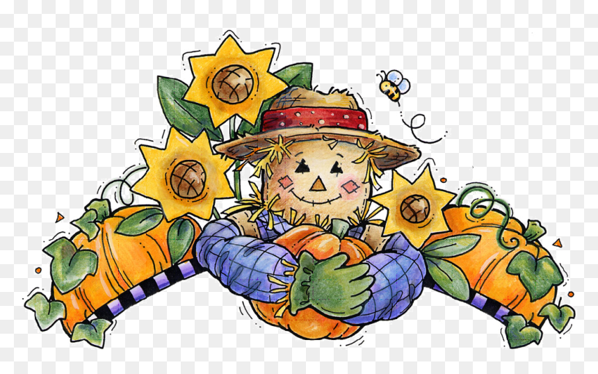Scarecrow Clip Art, HD Png Download - scarecrow png