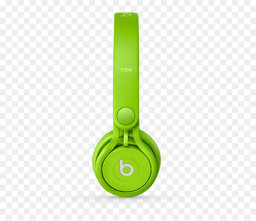 Green Dj Headphones - Green Beats By Dr Dre, HD Png Download - dj headphones png