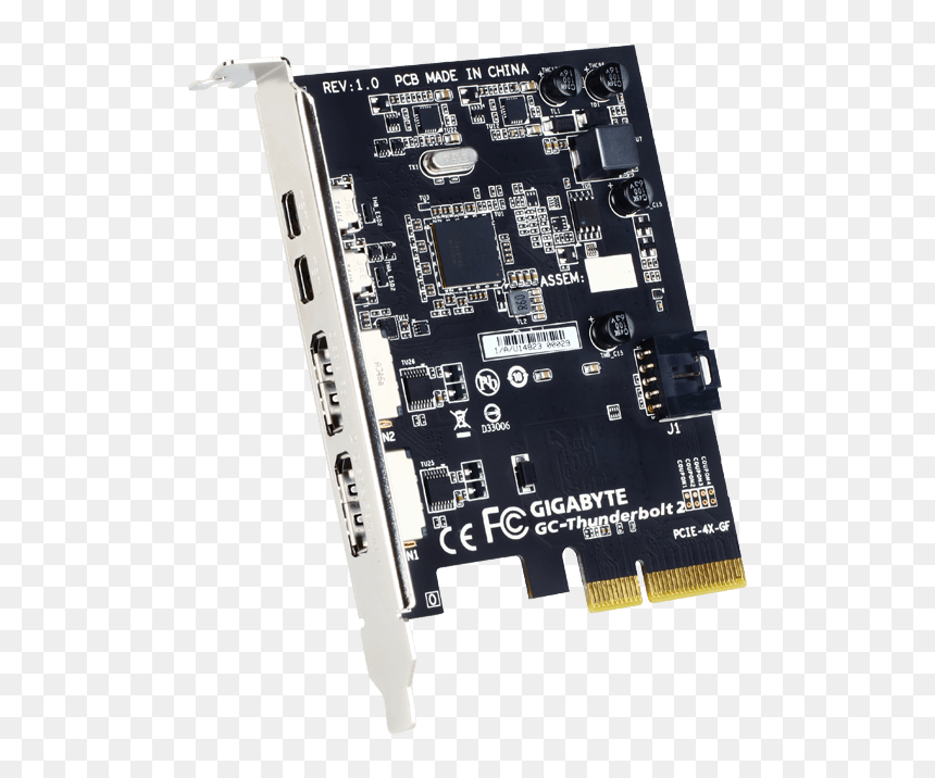 Gc-thunderbolt 2 Dual Thunderbolt / Dual Displayport - Gc Thunderbolt 2, HD Png Download - thunderbolt png