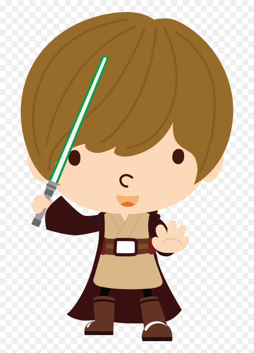 Thumb Image - Star Wars Luke Clipart, HD Png Download - obi wan png