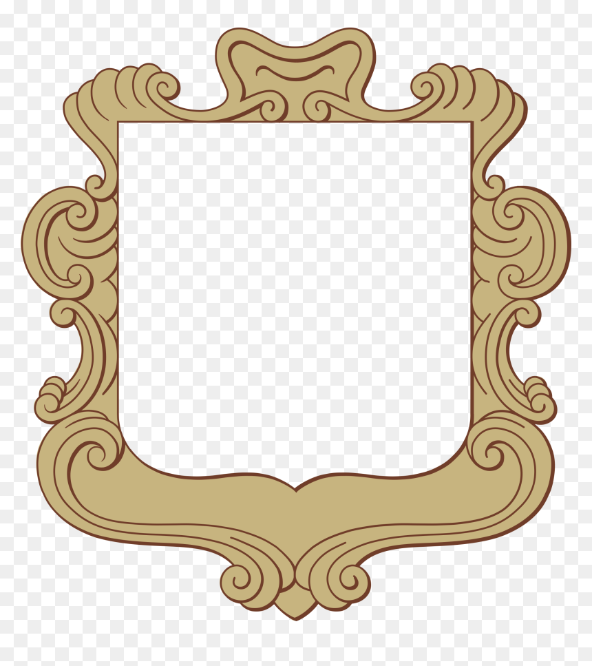 Ornate Frame - Andorra Coat Of Arms, HD Png Download - ornate frame png