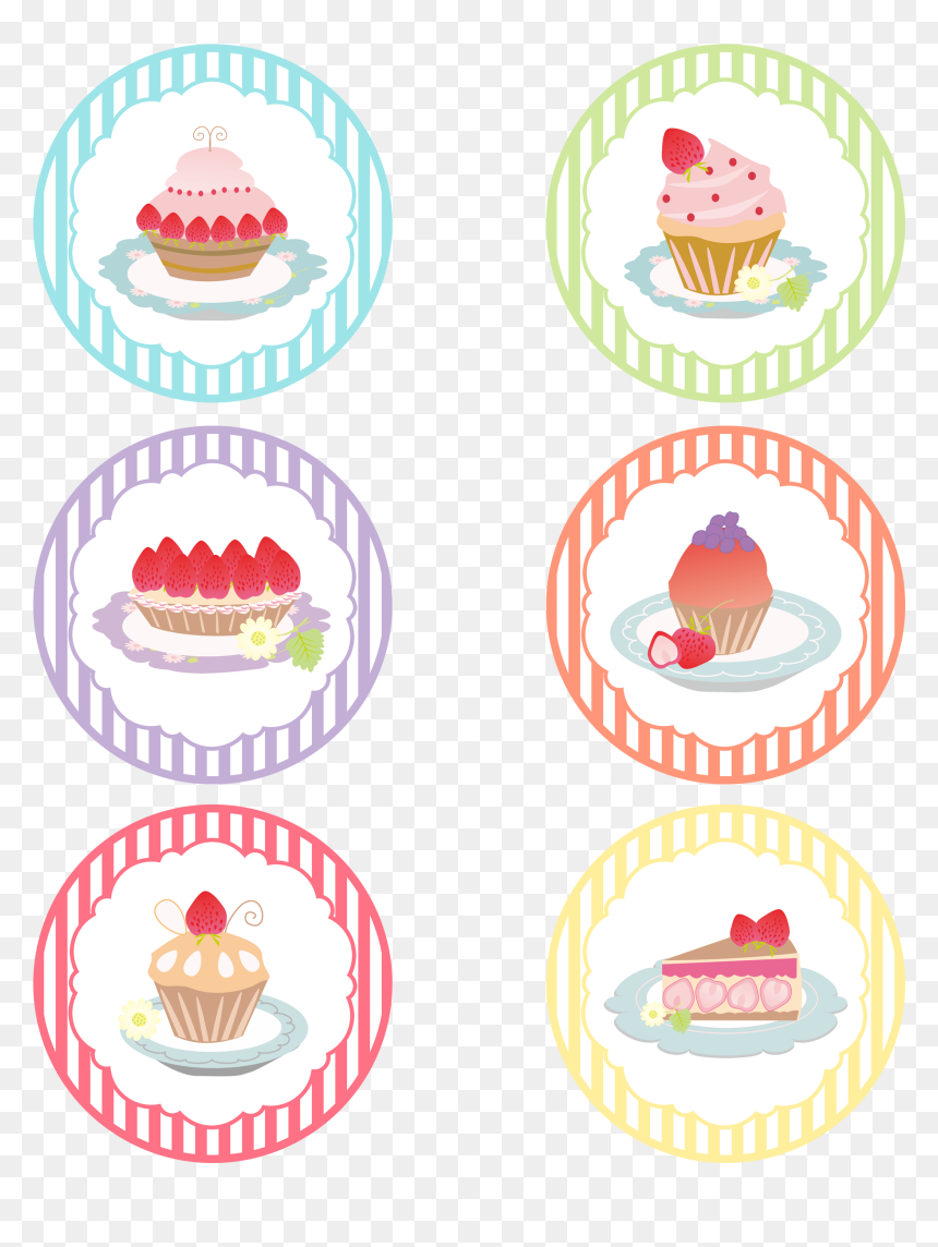 Printable Cake Stall, Bakery Kitchen, Chalkboard Fonts, - Printables Cute Desserts, HD Png Download - peppermint png