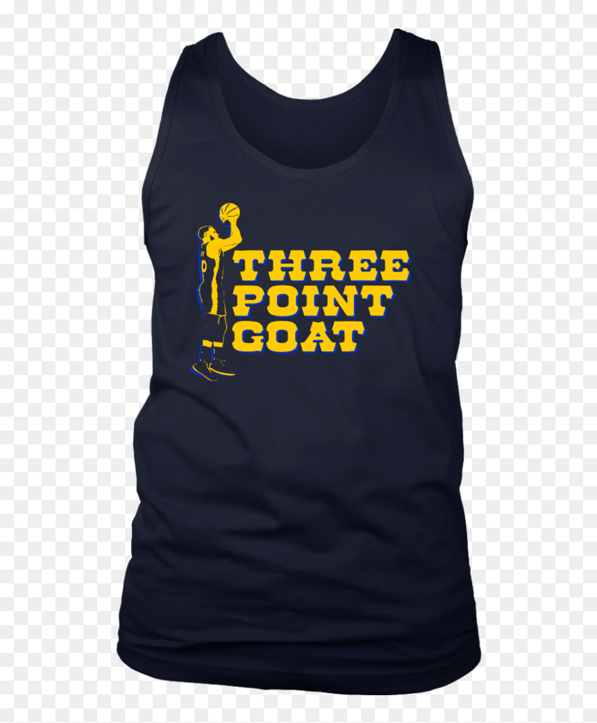 Three Point Goat - Active Tank, HD Png Download - golden state warriors png