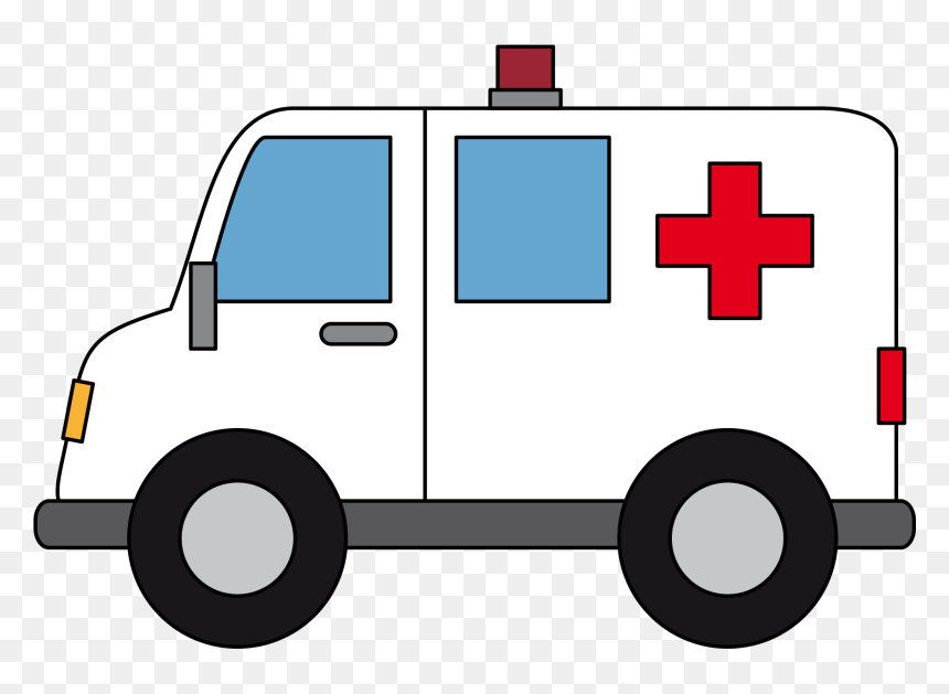 Ambulance Clipart Transparent - Ambulance Clipart, HD Png Download - ambulance png