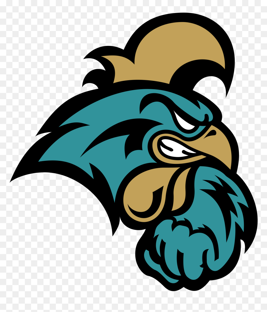 Coastal Carolina Chanticleers, HD Png Download - blackhawks logo png