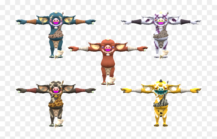 Download Zip Archive - Zelda Breath Of The Wild Bokoblin, HD Png Download - breath of the wild png