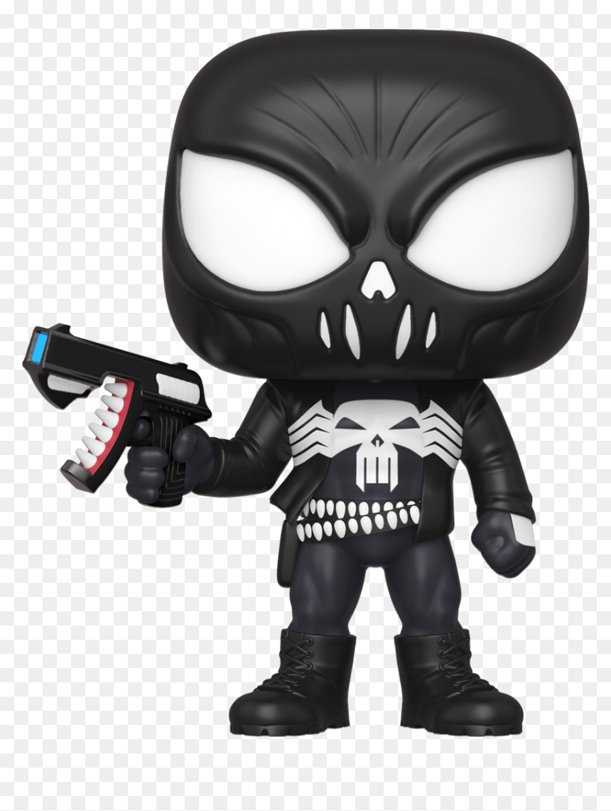 Venomized Punisher Funko Pop, HD Png Download - punisher png