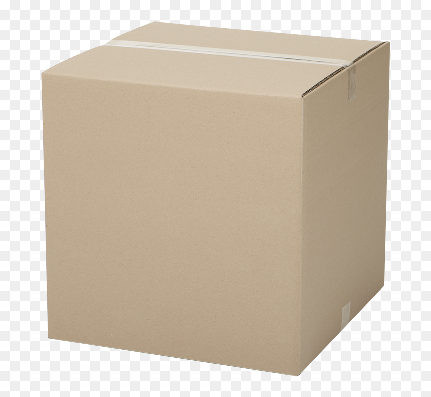 Cubic Metre Cardboard Box , Png Download - Box, Transparent Png - cardboard box png