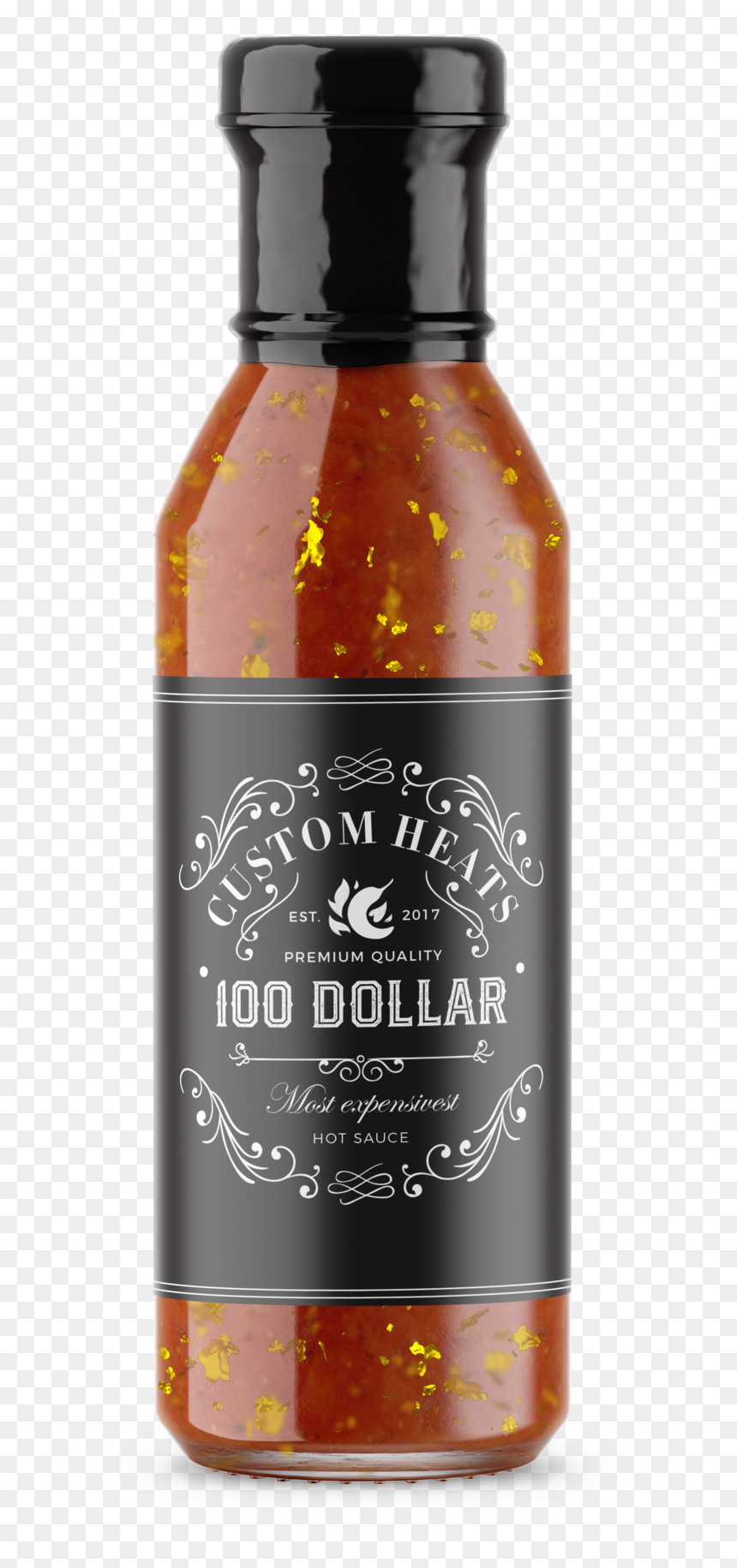 24k Edible Gold - Mock Up Ketchup Bottle, HD Png Download - hot sauce png
