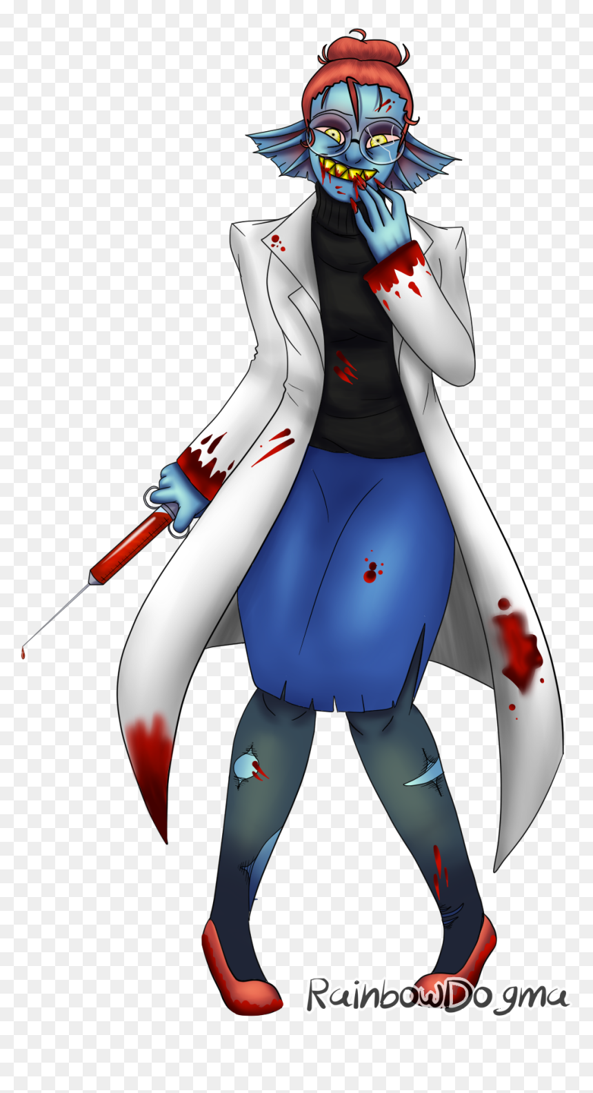 Log In To Report Abuse - Undyne X Alphys Swap, HD Png Download - undyne png