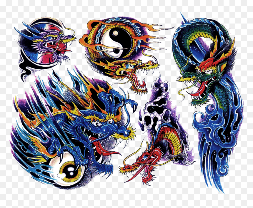 Fireball Clipart Tattoo - Full Body Tattoo Png, Transparent Png - blue fireball png