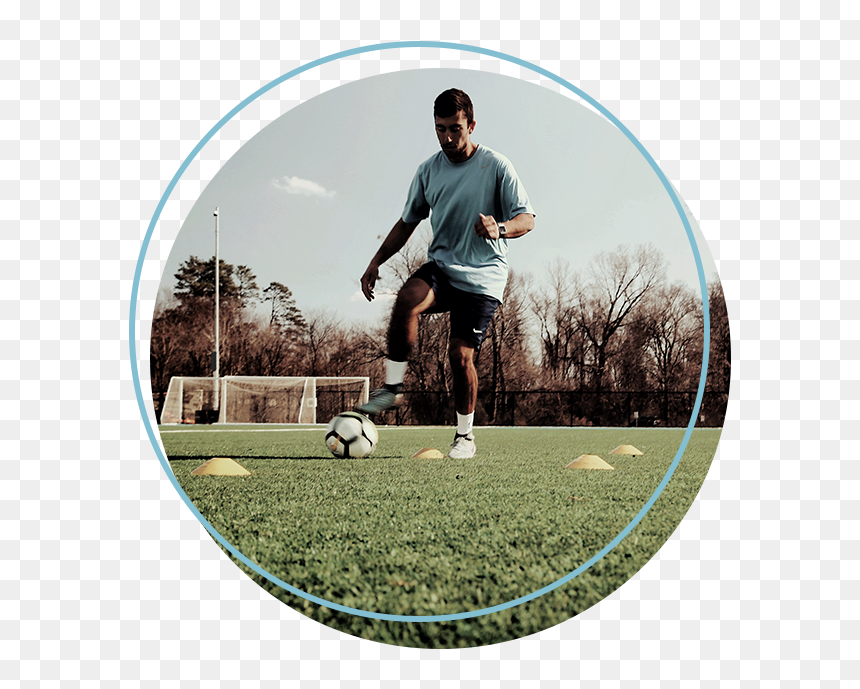Guided-curriculum - Kick Up A Soccer Ball, HD Png Download - soccer player png