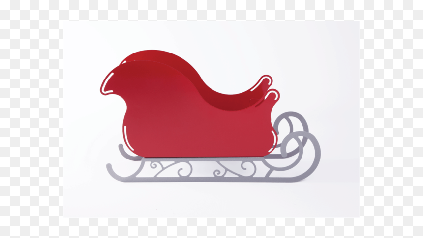 Santas Sleigh, HD Png Download - santa sleigh silhouette png