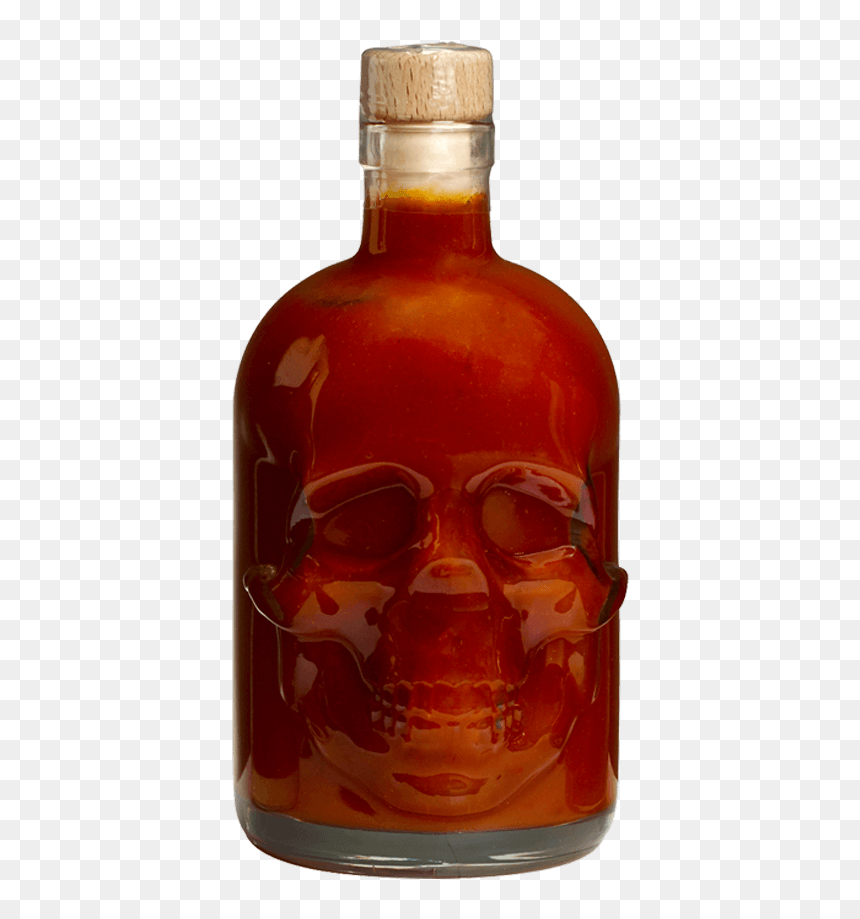 Skull Hot Sauce Death Wish, HD Png Download - hot sauce png
