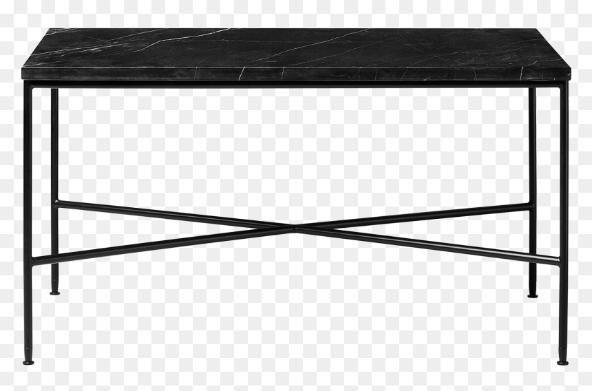Fritz Hansen Mc310 Paul Mccobb Planner Coffee Table - Czarny Prostokątny Stolik Kawowy, HD Png Download - coffee table png